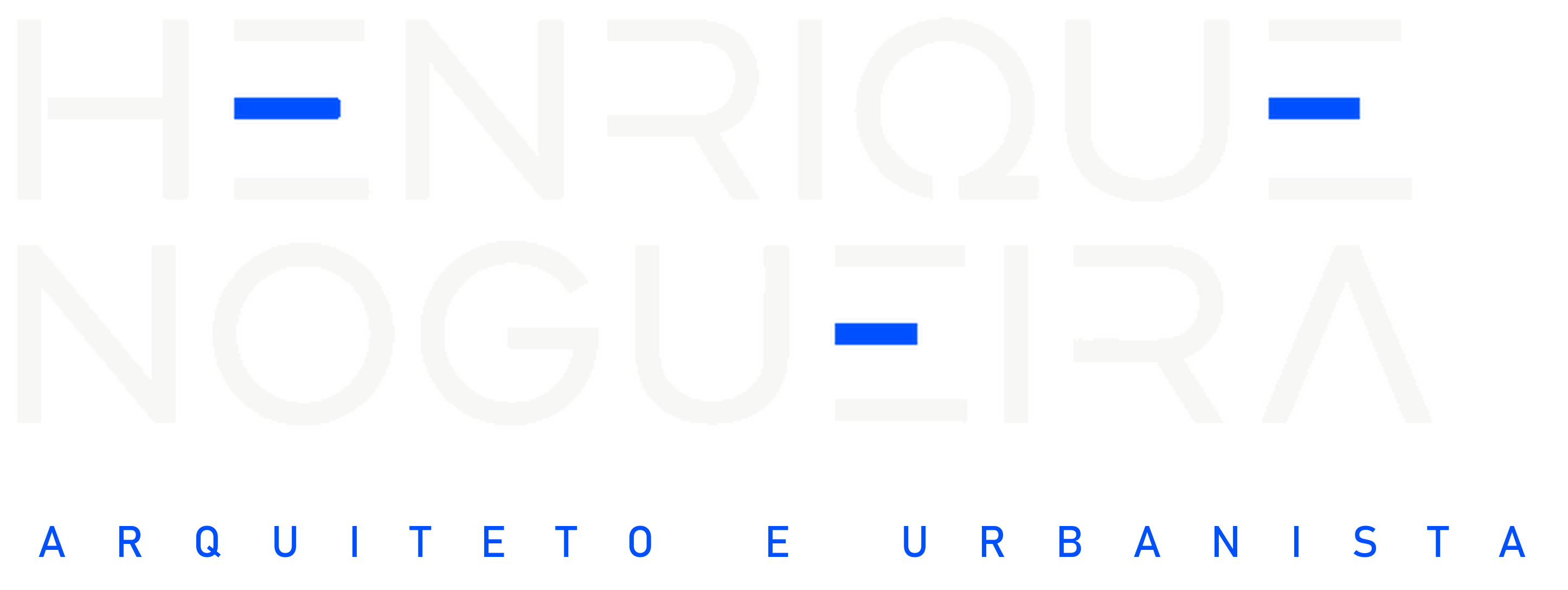 Henrique Nogueira Arquiteto e Urbanista